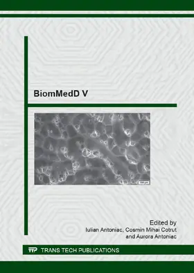 Antoniac / Cotru? |  BiomMedD V | Sonstiges |  Sack Fachmedien