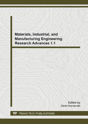 Kurniawan |  Materials, Industrial, and Manufacturing Engineering Research Advances 1.1 | Sonstiges |  Sack Fachmedien