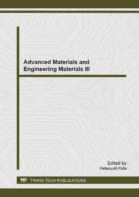 Kida |  Advanced Materials and Engineering Materials III | Sonstiges |  Sack Fachmedien