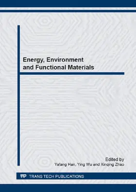Han / Wu / Zhao |  Energy, Environment and Functional Materials | Sonstiges |  Sack Fachmedien