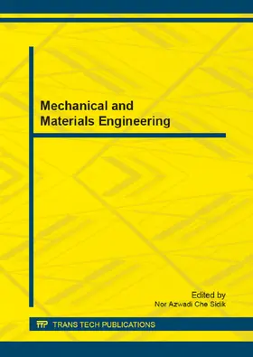 Che Sidik |  Mechanical and Materials Engineering | Sonstiges |  Sack Fachmedien