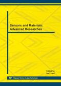 Yusof |  Sensors and Materials: Advanced Researches | Sonstiges |  Sack Fachmedien