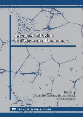 ?chsner / Murch / Belova |  Advanced Diffusion Processes and Phenomena | Sonstiges |  Sack Fachmedien