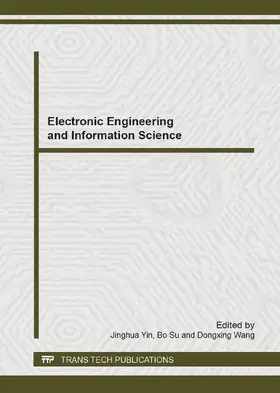 Yin / Su / Wang |  Electronic Engineering and Information Science | Sonstiges |  Sack Fachmedien