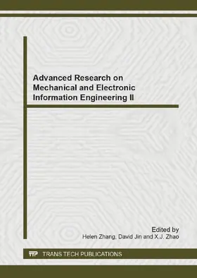 Zhang / Jin / Zhao | Advanced Research on Mechanical and Electronic Information Engineering II | Sonstiges | 978-3-03795-866-7 | sack.de