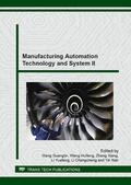 Wang / Zhang / Li |  Manufacturing Automation Technology and System II | Sonstiges |  Sack Fachmedien