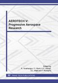 Varatharajoo / Romli / Ahmad |  AEROTECH V: Progressive Aerospace Research | Sonstiges |  Sack Fachmedien