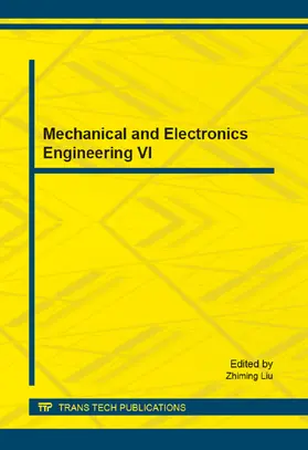 Liu |  Mechanical and Electronics Engineering VI | Sonstiges |  Sack Fachmedien