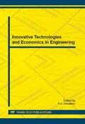 Chinakhov |  Innovative Technologies and Economics in Engineering | Sonstiges |  Sack Fachmedien