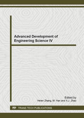 Zhang / Han / Zhao |  Advanced Development of Engineering Science IV | Sonstiges |  Sack Fachmedien