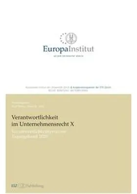 Sethe / Isler |  Verantwortlichkeit im Unternehmensrecht X | Buch |  Sack Fachmedien