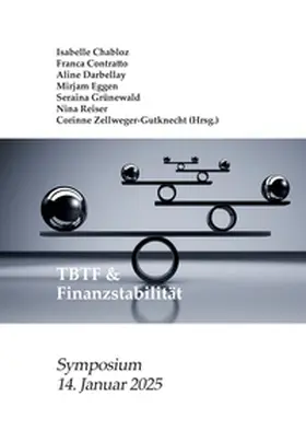 Chabloz / Contratto / Darbellay | TBTF & Finanzstabilität | Buch | 978-3-03805-781-9 | sack.de