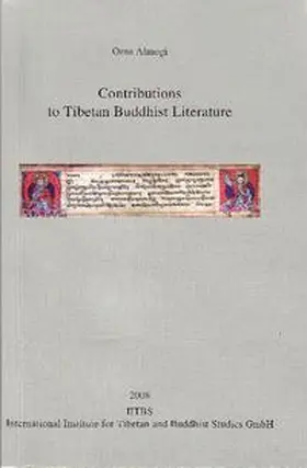 Almogi |  Contributions to the Buddhist Literature | Buch |  Sack Fachmedien