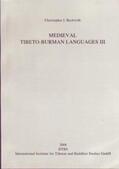 Beckwith |  Medieval Tibeto-Burman Languages III | Buch |  Sack Fachmedien