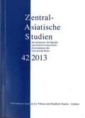 Schwieger / Kretschmar / Majer |  Zentralasiatische Studien 42 (2013) | Buch |  Sack Fachmedien