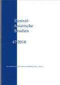  Zentralasiatische Studien Band 47 (2018) | Buch |  Sack Fachmedien
