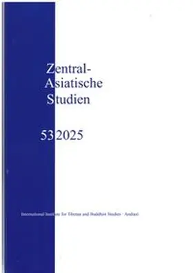 Schuh / Doney |  Zentralasiatische Studien 53 (2025) | Buch |  Sack Fachmedien