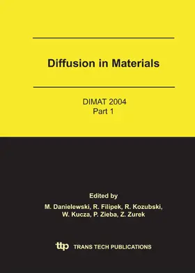 Danielewski / Filipek / Abdank-Kozubski | Diffusion in Materials - DIMAT2004 | E-Book | sack.de