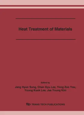 Sung / Lee / You |  Heat Treatment of Materials | eBook | Sack Fachmedien