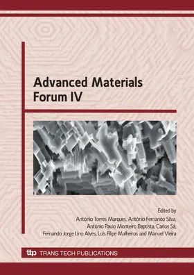 Marques / Silva / Baptista | Advanced Materials Forum IV | E-Book | www.sack.de