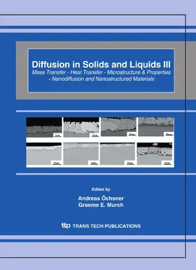 Öchsner / Murch | Diffusion in Solids and Liquids III | E-Book | www.sack.de