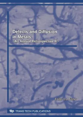 Fisher | Defects and Diffusion in Metals XI | E-Book | www.sack.de