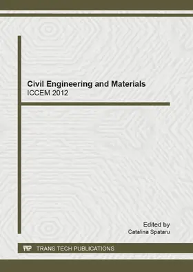 Spataru | Civil Engineering and Materials | E-Book | www.sack.de