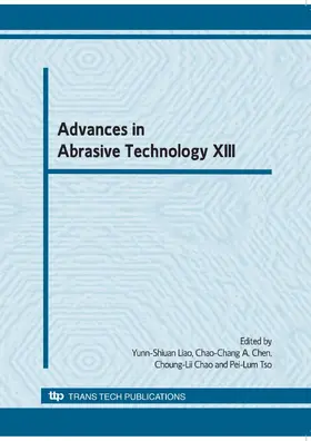 Liao / Chen / Chao |  Advances in Abrasive Technology XIII | eBook | Sack Fachmedien
