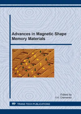 Chernenko | Advances in Magnetic Shape Memory Materials | E-Book | www.sack.de