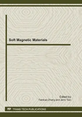 Zhang / Tian |  Soft Magnetic Materials | eBook | Sack Fachmedien