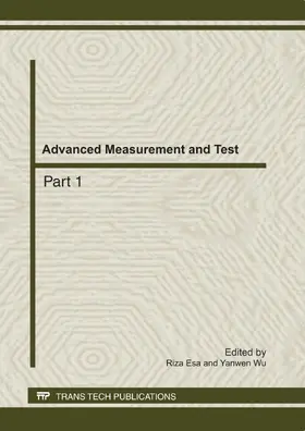 Esa / Wu |  Advanced Measurement and Test | eBook | Sack Fachmedien