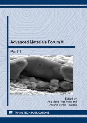 Pinto / Pouzada | Advanced Materials Forum VI | E-Book | www.sack.de