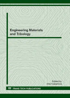 Hussainova |  Engineering Materials and Tribology XXI | eBook | Sack Fachmedien