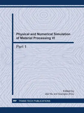 Niu / Zhou |  Physical and Numerical Simulation of Material Processing VI | eBook | Sack Fachmedien