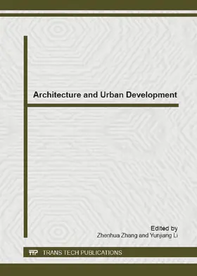 Zhang / Li | Architecture and Urban Development | E-Book | www.sack.de