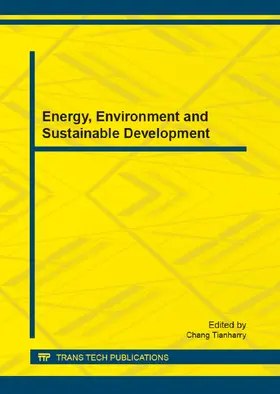 Chang |  Energy, Environment and Sustainable Development | eBook | Sack Fachmedien