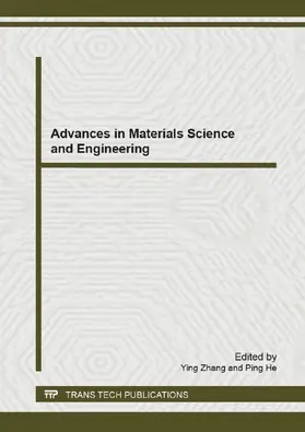 Zhang / He |  Advances in Materials Science and Engineering | eBook | Sack Fachmedien
