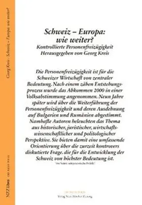 Kreis |  Schweiz – Europa: wie weiter? | Buch |  Sack Fachmedien