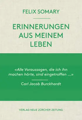 Somary / Straumann |  Erinnerungen aus meinem Leben | Buch |  Sack Fachmedien