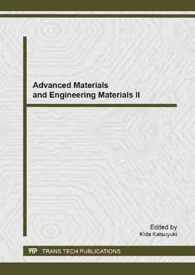 Kida | Advanced Materials and Engineering Materials II | E-Book | www.sack.de