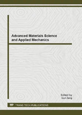 Zeng | Advanced Materials Science and Applied Mechanics | E-Book | www.sack.de