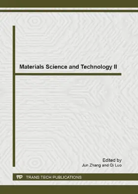 Zhang / Luo | Materials Science and Technology II | E-Book | www.sack.de