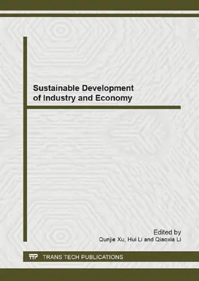 Xu / Li |  Sustainable Development of Industry and Economy | eBook | Sack Fachmedien