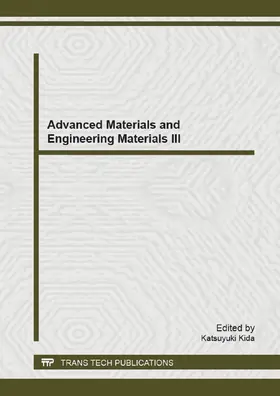 Kida | Advanced Materials and Engineering Materials III | E-Book | www.sack.de