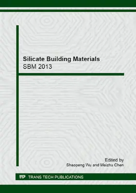 Wu / Chen | Silicate Building Materials | E-Book | www.sack.de