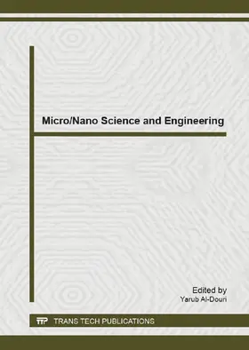 Al-Douri | Micro/Nano Science and Engineering | E-Book | www.sack.de