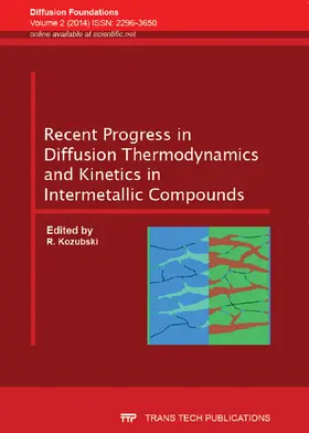 Abdank-Kozubski | Recent Progress in Diffusion Thermodynamics and Kinetics in Intermetallic Compounds | E-Book | www.sack.de