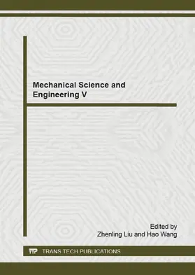 Liu / Wang | Mechanical Science and Engineering V | E-Book | www.sack.de