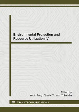 Tang / Xu / Min |  Environmental Protection and Resource Utilization IV | eBook | Sack Fachmedien