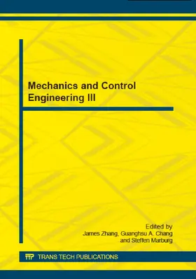 Zhang / Chang / Marburg |  Mechanics and Control Engineering III | eBook | Sack Fachmedien